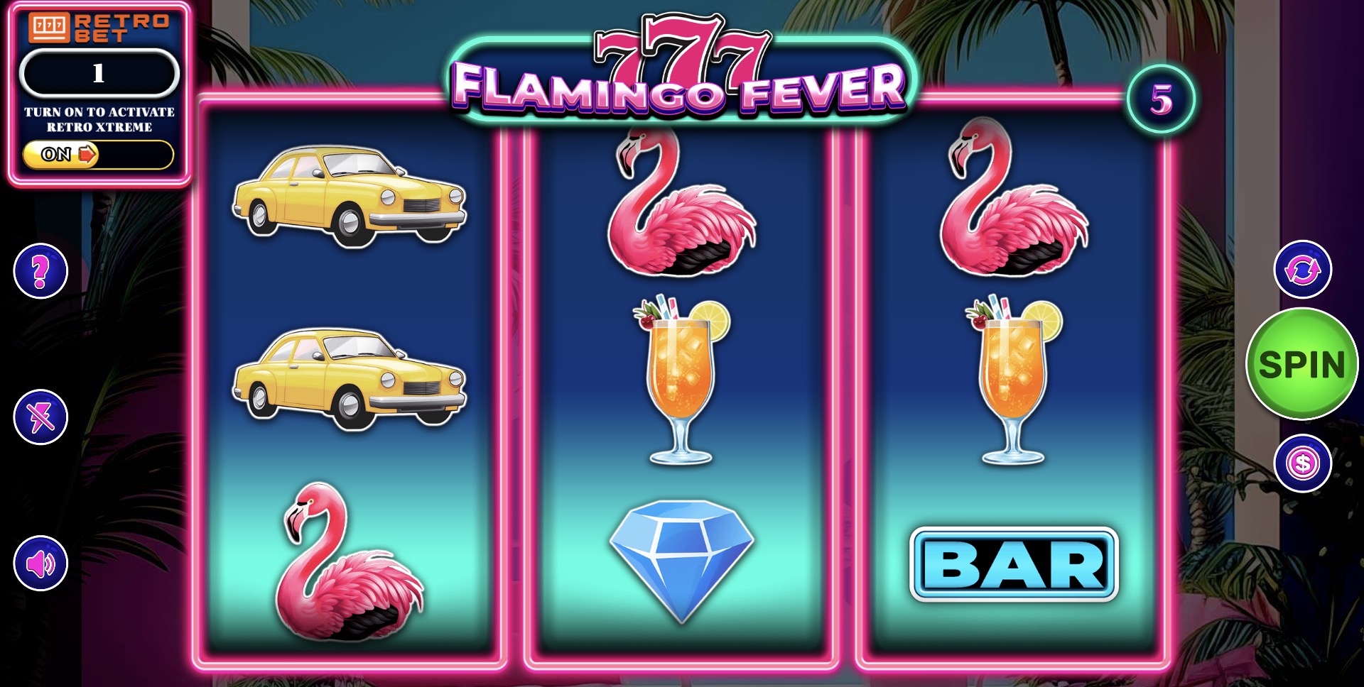 Обзор слота «777 — Flamingo Fever» от Retro Gaming и казино Рояль Россия